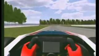 Simulation of new Snetterton 300 track [upl. by Twum]