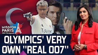 Paris Olympics Gearless Türkiye Shooter Triggers Epic Meme Fest  First Sports With Rupha Ramani [upl. by Agostino421]