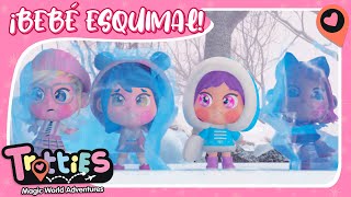 👶 ¡BEBÉ ESQUIMAL NECESITA AYUDA 😱 Las TROTTIES VIAJAN a ALASKA ❄️ DIBUJOS ANIMADOS 🌍 [upl. by Mendel]