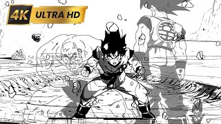 DBZ Goku vs Nappa Full Fight With some Manga Effects [upl. by Eisele325]