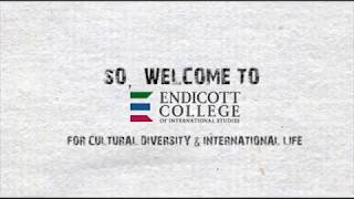 Student Life in Endicott College [upl. by Enetsirhc]