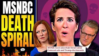 MSNBC Is in a Death Spiral Ratings Collapse as Potential Buyers REFUSE Crazy quotStarquot Contracts [upl. by Anneg]