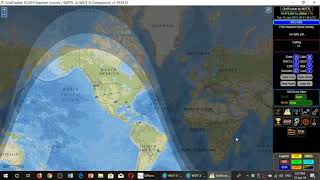 Demonstration WSJT X and Grid Tracker on FT8 mode 14074 Khz Shortwave [upl. by Aihtiekal109]