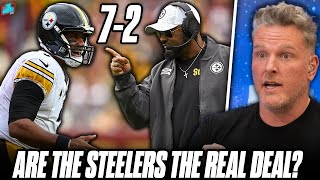 Are The Steelers A Super Bowl Threat In 2024 Is Their 72 Start The Real Deal  Pat McAfee Reacts [upl. by Hepza]