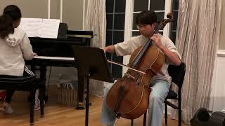 Elgar Cello Concerto in E minor Op85  Daniel Kim [upl. by Ezra]