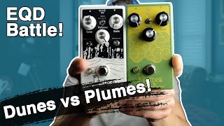 EQD DUNES vs PLUMES Shootout  EarthQuaker Devices Overdrive Pedal Battle [upl. by Rubie]