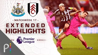 Newcastle United v Fulham  PREMIER LEAGUE HIGHLIGHTS  12162023  NBC Sports [upl. by Ronym]