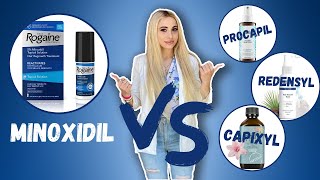 Procapil Redensyl Capixyl VS Minoxidil Which is Better for Hair Loss [upl. by Edy]