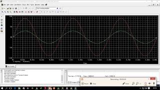 Non Inverting Operational Amplifier experiment in PSpice  Schematics [upl. by Avivah]