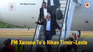 PrimeiruMinistru Kay Rala Xanana Gusmão too hikas TimorLeste [upl. by Idur]