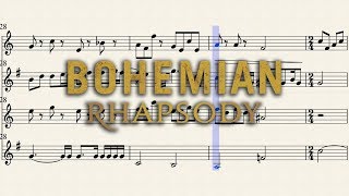 Bohemian Rhapsody Saxophone Quartet [upl. by Airotkciv]