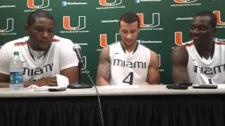 Mens Basketball Postgame Reggie Johnson Durand Scott amp Trey McKinney Jones  Michigan St [upl. by Nevsa22]