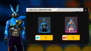 ONLY 1 CARD 😱 GET 2 BUNNY BUNDLE 🐰🐰 FREE FIRE [upl. by Eah]