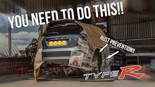 Undersealing The Rear Arches Of My Civic Type R EP3 [upl. by Veradia]