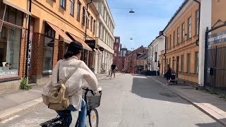 Sweden Walks Norrköping Summer city life in the historic industrial area [upl. by Corliss]