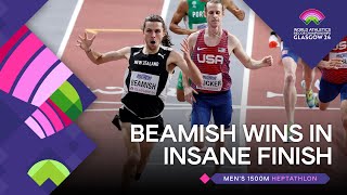 Beamish kicks to 1500m gold 🔥  World Athletics Indoor Championships Glasgow 24 [upl. by Nyledaj978]