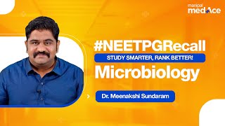 Microbiology NEET PG 2024  Exam Recall  Analysis with Dr Meenakshi Sundaram [upl. by Oiznun]