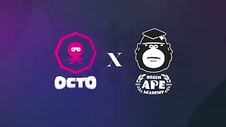 Octo Gaming launches “DROP OUT” the first mobile game in partnership with Degenerate Ape Academy 🦍 [upl. by Tristas447]