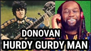 DONOVAN  Hurdy Gurdy man REACTION  First time hearing [upl. by Adlih]