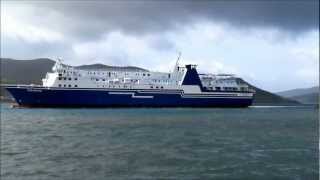 Panorama Arrival At Port Of Marmari [upl. by Risser]