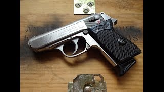 Shooting  Walther PPK 380  Interarms import not PPKS [upl. by Ahsinelg982]