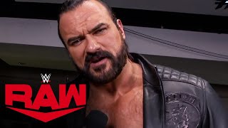 Drew McIntyre suggests Damian Priest is spreading himself too thin Raw highlights May 20 2024 [upl. by Player]