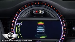 MINI USA  MINI Connected  Visual Boost  Central Ring Indicator [upl. by Awram]