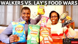 UK vs US  Chips vs Crisps Lays vs Walkers  Food Wars  Food Challenge [upl. by Ffej354]