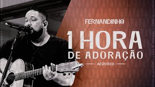 Fernandinho  1 Hora de Adoração Acústica Ao Vivo  Vol 01 [upl. by Sackey]