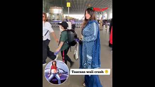 Ayesha Takia spotted after ages with her son😍 ayesha AyeshaTakia bollywood trending [upl. by Lashonde]