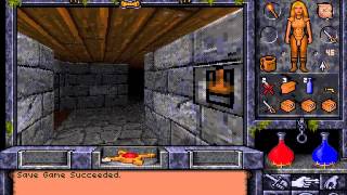 Lets Play Ultima Underworld 2 05 The First Steps Underground [upl. by Artemas]