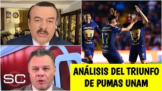 ANÁLISIS Pumas IMPARABLE Victoria 31 sobre Querétaro y es líder del Clausura 2022  SportsCenter [upl. by Kahlil339]