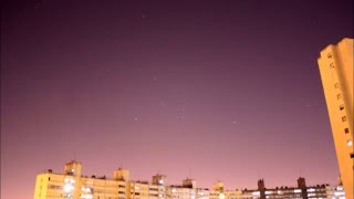 Constelación de Orión desde Buenos Aires  Time Lapse  HD [upl. by Ddej]