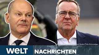 NEUWAHLEN Rumoren in der SPD Viele wollen Pistorius statt Scholz als Kanzlerkandidat  WELT STREAM [upl. by Sisak]