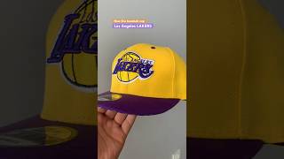 Los Angeles LAKERS cap  new era cap snapback review [upl. by Pantia]