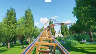 Mon Premier Coaster sur Planet Coaster 2  Viking Quest 🛖 [upl. by Hujsak]