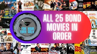 What are our thoughts after watching all 25 Bond movies in order [upl. by Atteugram698]