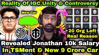 Jonathan 10k Rupees Salary In TSMent amp Reality Of IGC amp Masala 😢Player Lock amp Transfer Window 😱 [upl. by Etteroma]