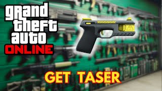 How to Get Taser in GTA Online  Easy Guide  2024 [upl. by Nojid228]