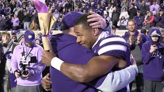 Kansas State Football 2024 Senior Day Introductions [upl. by Anoirtac]