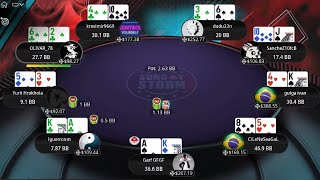 11 Sunday Storm PKO 14072024 Garf GFGF  guiga ivan  lguerronm  Final Table Replay [upl. by Kcinimod]