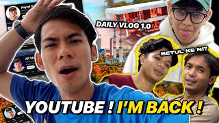 KENAPA DAH LAMA AKU TAK UPLOAD VIDEO DEKAT YOUTUBE MY DAILY ACTIVITES SEPANJANG TAK BUAT VIDEO [upl. by Aicekat]