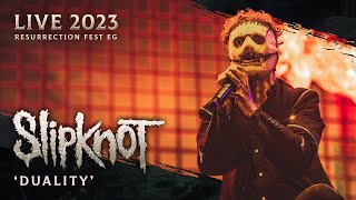 SLIPKNOT  Duality Live at Resurrection Fest EG 2023 [upl. by Eirehs]