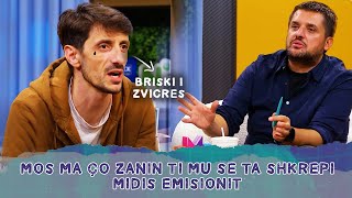 Mos ma ço zanin ti mu se ta shkrepi midis emisionit  Çartet Briski i Zvicres [upl. by Polly]