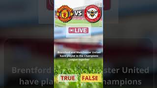 MAN UNITED VS BRENTFORD LIVE GAME QUIZZ [upl. by Acir]