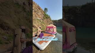 Waterfront Camping in My Camper Van 🚐🌊  Peaceful Van Life by the Water [upl. by Allayne]