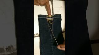 Great trick for slimming jeans sweinghacks [upl. by Lsil315]