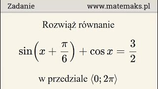 Matura próbna rozszerzona  zadanie 8 [upl. by Aikahc]