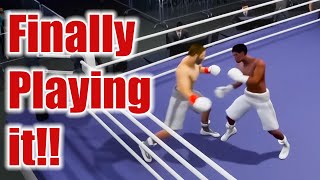 Finally Playing a NEW Boxing Game  Tactic Boxing [upl. by Nosnaj]