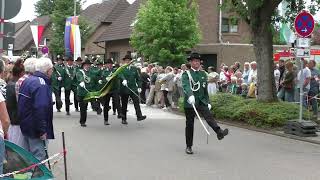 Brauchtum amp Tradition NRW  528 Schützenfest Bedburg Königshoven 2024 [upl. by Ataliah]